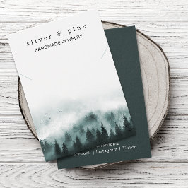 ミスティマウンテンネックレスブレスレットディスプレイカード