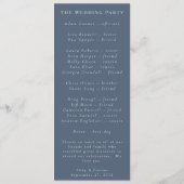 ミスティマウンテンブルーグレイエレガントホワイト プログラム (裏面)