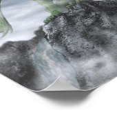 ミスティマウンテンプリント ポスター (角)