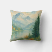 ミスティマウンテンランドスケープ装飾用クッション クッション (裏面)