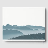 ミスティマウンテン結婚ピークズゲストブック ゲストブック (裏面)