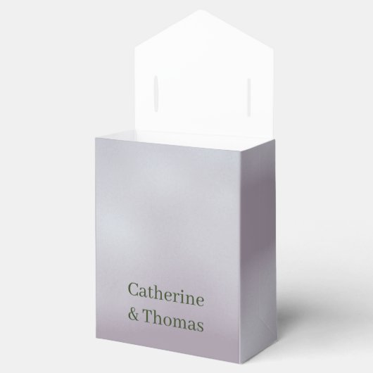 ミスティマウヴ&グリーン フェイバーボックス (オープン)