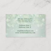 ミスティミント《写真》ぼけ味イベントプランナー名刺 名刺 (裏面)