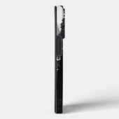 ミスティモノクロパインフォレストウォーターカラーアートプリント Case-Mate iPhoneケース (裏面 / 右)