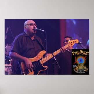 ミスティークのバンドリーダー、エドワード・ビラルバのポスター ポスター