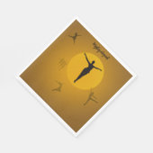 ミスティークエレガントダンス スタンダードランチョンナプキン (角)