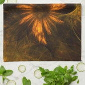 ミスティークガーデン抽象芸術アートキッチンタオル キッチンタオル (折り畳み)