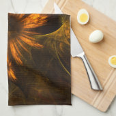 ミスティークガーデン抽象芸術アートキッチンタオル キッチンタオル (四つ折り)