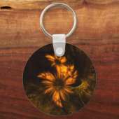 ミスティークガーデン抽象芸術アートキーチェーン キーホルダー (正面)