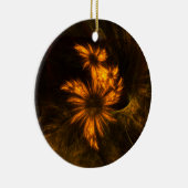 ミスティークガーデン抽象芸術アートサークルオーナメント セラミックオーナメント (右)