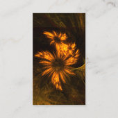 ミスティークガーデン抽象芸術アートビジネスカード 名刺 (正面)