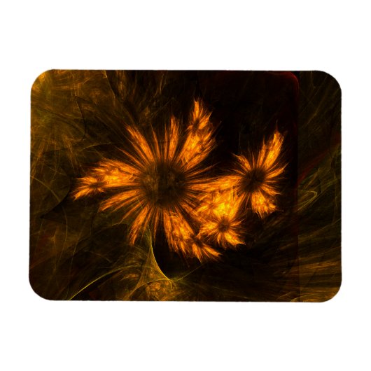 ミスティークガーデン抽象芸術アートプレミアムマグネット マグネット (横)