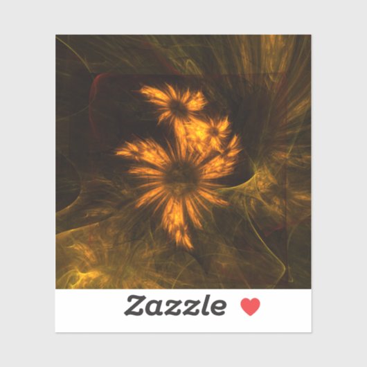 ミスティークガーデン抽象芸術アート シール (シート)