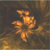 ミスティークガーデン抽象芸術アート シール (正面)