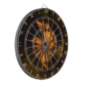 ミスティークガーデン抽象芸術アート ダーツボード (正面左)