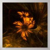 ミスティークガーデン抽象芸術アート ポスター (正面)