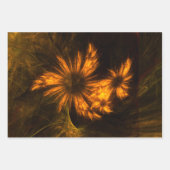 ミスティークガーデン抽象芸術アート ラッピングペーパーシート (正面3)