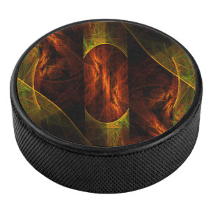 ミスティークジャングル抽象芸術アート アイスホッケーパック