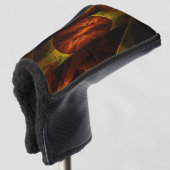 ミスティークジャングル抽象芸術アート ゴルフヘッドカバー (3/4 正面)