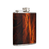 ミスティークジャングル抽象芸術アート フラスク (右)