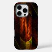 ミスティークジャングル抽象芸術アート Case-Mate iPhoneケース (裏面)