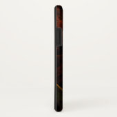 ミスティークジャングル抽象芸術アート Case-Mate iPhoneケース (裏面/右)