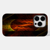 ミスティークジャングル抽象芸術アート Case-Mate iPhoneケース (裏面 (横))
