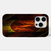 ミスティークジャングル抽象芸術アート Case-Mate iPhoneケース (裏面 (横))