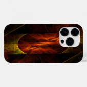 ミスティークジャングル抽象芸術アート Case-Mate iPhoneケース (裏面 (横))