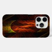 ミスティークジャングル抽象芸術アート Case-Mate iPhoneケース (裏面 (横))