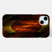 ミスティークジャングル抽象芸術アート Case-Mate iPhoneケース (裏面 (横))