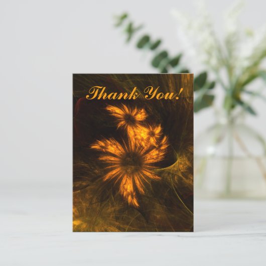 ミスティーク・ガーデンありがとうはがき ポストカード (スタンド正面)