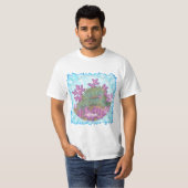 ミスティーシーコーラル 貝殻 Tシャツ (正面フル)
