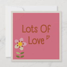 ミスティーチャーム - 母の日の花の招待カード 招待状