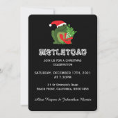 ミスティートードのクリスマスパーティー招待状 招待状 (正面)