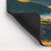 ミスティーポイントレイズナショナルシーショアエルク マウスパッド (コーナー)