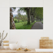 ミスティーモーニングインプロヴァンスプリント ポスター (キッチン)