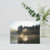 ミスティーモーニングサンライズアレゲーニー州パーク ポストカード (スタンド正面)