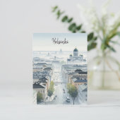 ミスティーモーニングヘルシンキフィンランド旅行 ポストカード (スタンド正面)