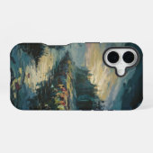 ミスティー・ランドスケープ・アート iPhone 16ケース (裏面横)