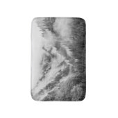 ミスティ九寨溝：ユネスコの伝統中国。 バスマット (正面縦)