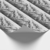 ミスティ九寨溝：ユネスコの伝統中国。 ラッピングペーパー (角)