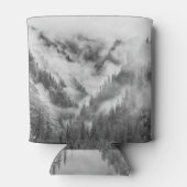 ミスティ九寨溝：ユネスコの伝統中国。 缶クーラー (裏面)