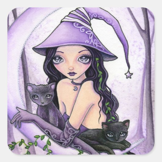 *ミスティ反射*ステッカー スクエアシール (正面)