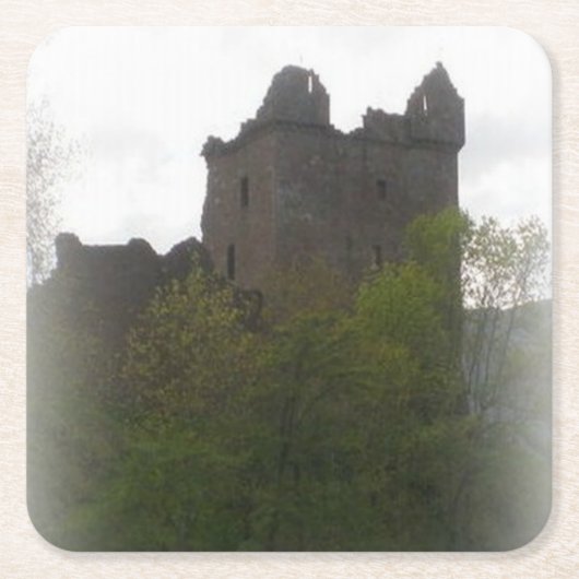 ミスティ城コースター スクエアペーパーコースター (正面)