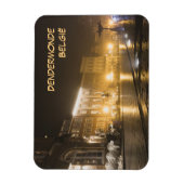 ミスティ夕べインDendermonde，ベルギー マグネット (縦)