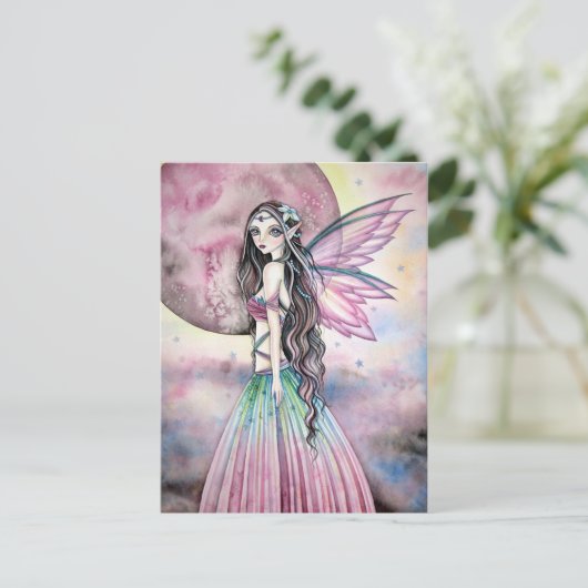 ミスティ月 – はがき (スタンド正面)