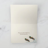 ミスティ池の名前のダック カード (内部)