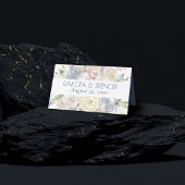 ミスティ湖 |ラブリーソフトダスティハウ石板フローラ プレイスカード