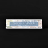 ミスティ湖 |ラブリーソフトダスティフローラカスタム デスクネームプレート